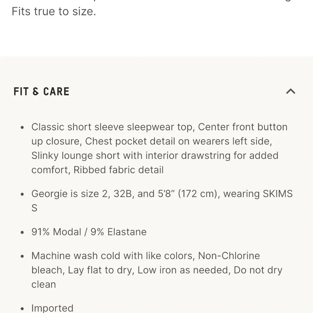 SKIMS SOFT LOUNGE SLEEP SHORT SET - ONYX - Picture 4 of 4